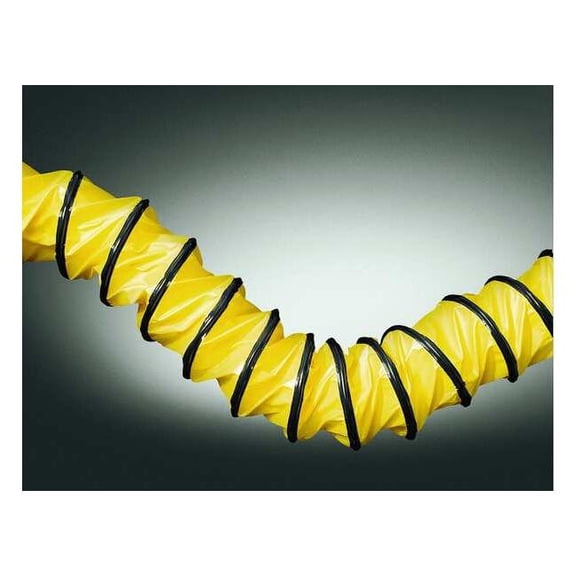 Hi-Tech Duravent Ducting Hose,8" ID x 15 ft. L,PVC 0616-0800-0565