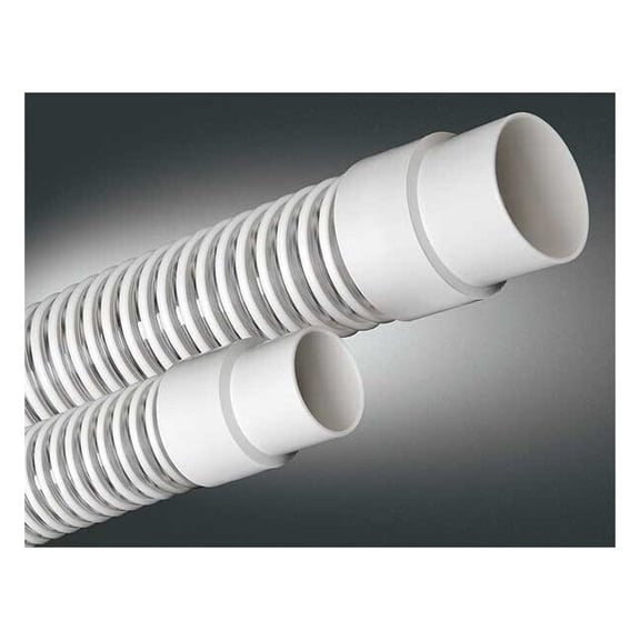 Hi-Tech Duravent Hose Cuff,PVC,2"OD,3 1/2"L 2172-0175-1001