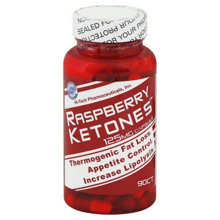 Hi Tech Pharmaceuticals Hi Tech  Raspberry Ketones, 90 ea