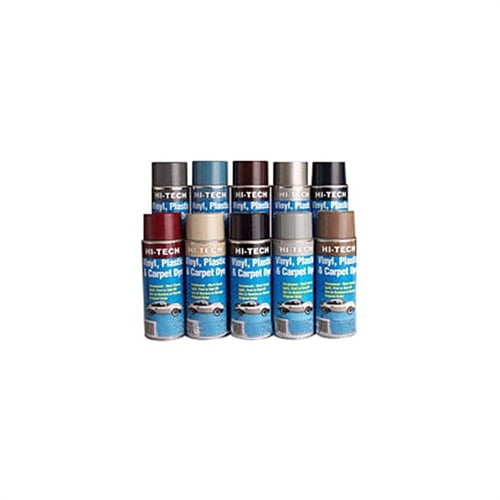 Hi Tech HT-460 Vinyl, Plastic, and Carpet Dye, Charcoal Gray, 11.25 oz Spray Paint