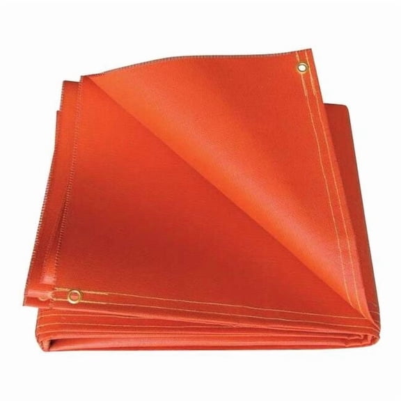 Hi Temp Welding Blanket,10 ft W,10 ft L,Red R51-10X10-32-B