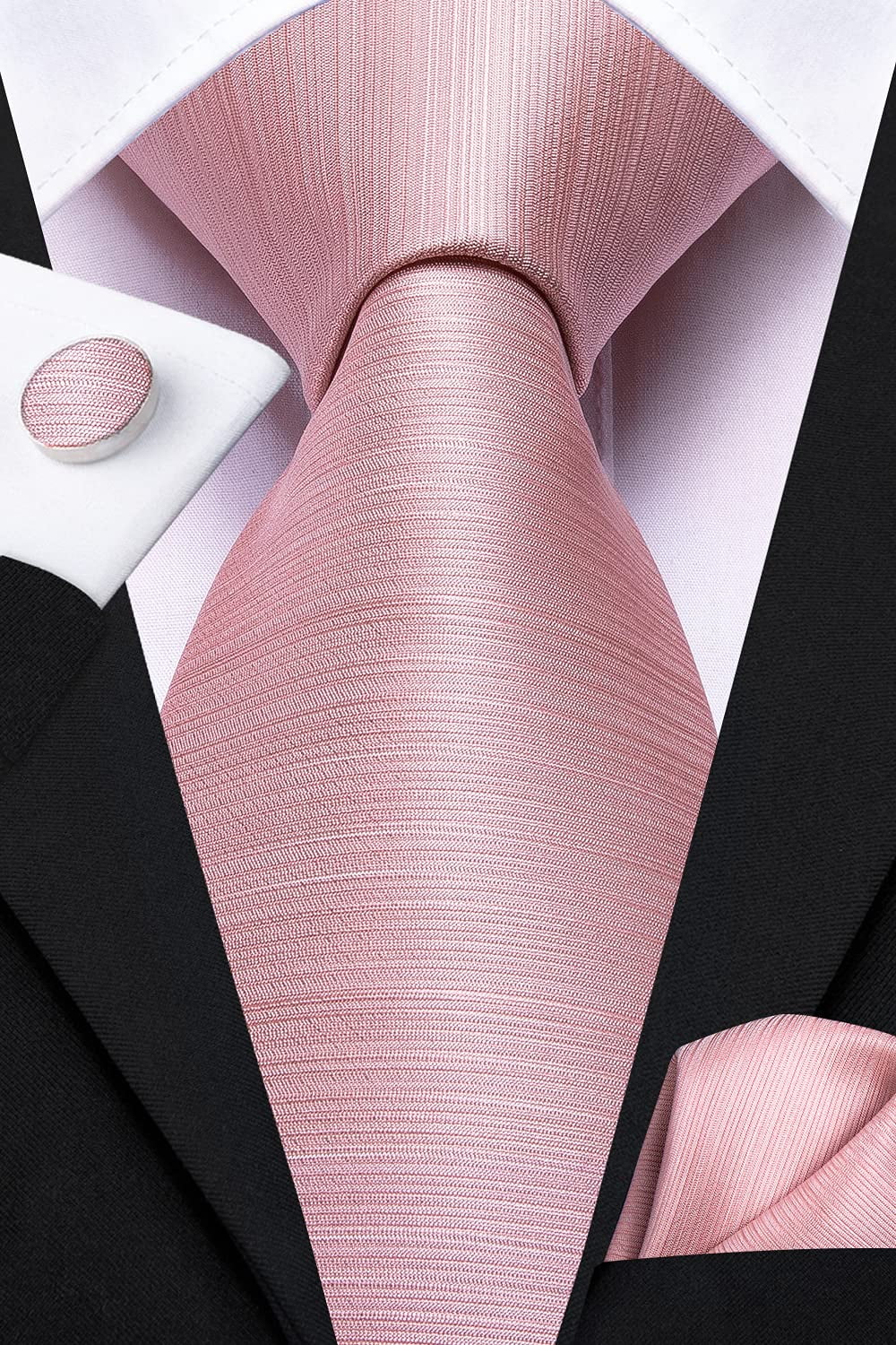 16 Pieces Satin Ties Solid Color Ties Set Formal Necktie Tie