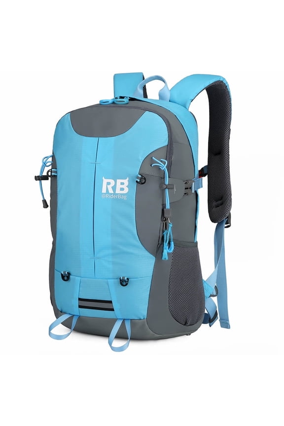 Riderbag Hi Vis Reflective Bike Motorcycle Backpack Blue