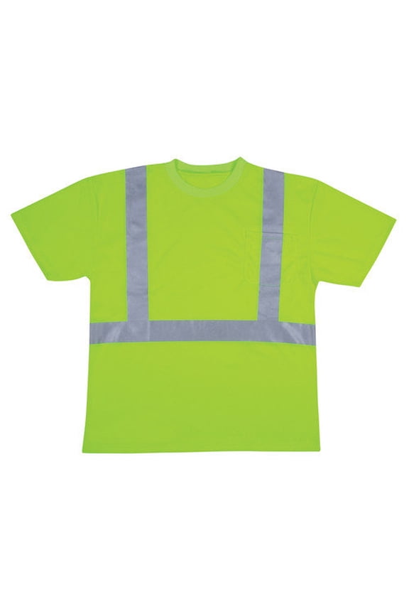 Hi Vis Class 2 Safety Vest T-Shirt - Large