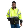 thumbnail image 1 of Hi Vis Class 3 Color Block Hooded Sweatshirt, 1 of 6