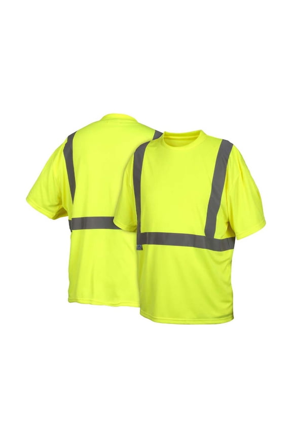 Hi-Vis Lime - No Pocket - Size Extra Large