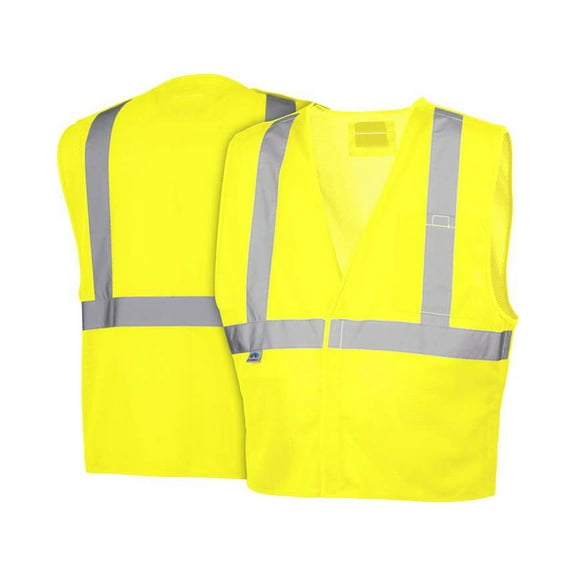 Hi-Vis Lime with 5 point DRing - Size Large