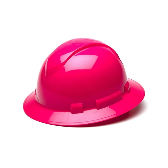 Hi Vis Pink-Ridgeline Full Brim 4 Pt Ratchet Suspension