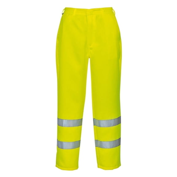 Hi-Vis Polycotton Pants by PORTWEST - Medium