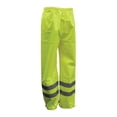 thumbnail image 1 of Hi-Vis Polyester Rain Unisex Poncho, Yellow - Extra Large, 1 of 1