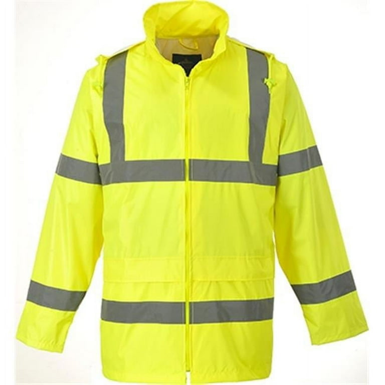 Hi Vis Rain Jacket 8XL Yellow Walmart