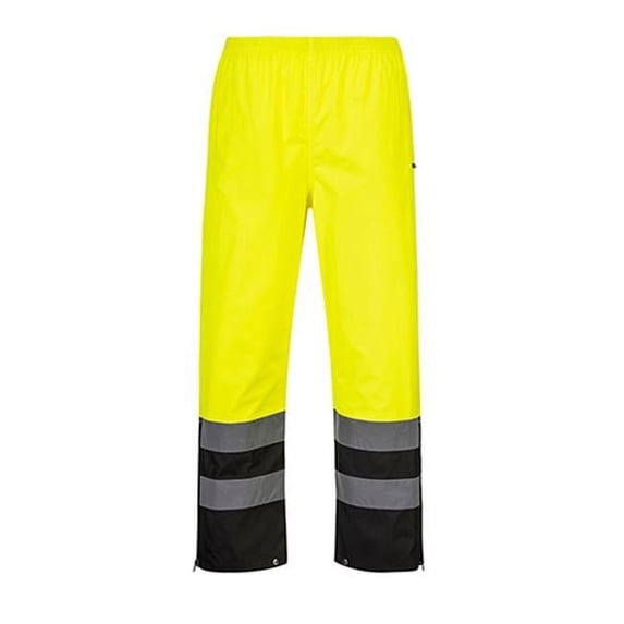 Hi-Vis Rain Pants - 3XL - Yellow & Black