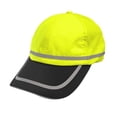 thumbnail image 1 of Hi Vis Safety Baseball Cap, Yellow Green, 1 of 1