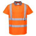 thumbnail image 1 of Hi-Vis Short Sleeve Polo Shirt RIS - 5XL - Orange, 1 of 1