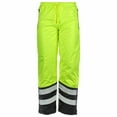 thumbnail image 1 of Hi-Vis Snow Pants, Waterproof, ANSI Class E, Lime, 5XL, SAFEGEAR, 1 of 4