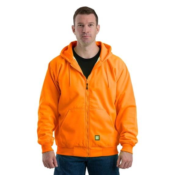 Hi Vis Thermal-Lined Hooded Sweatshirt