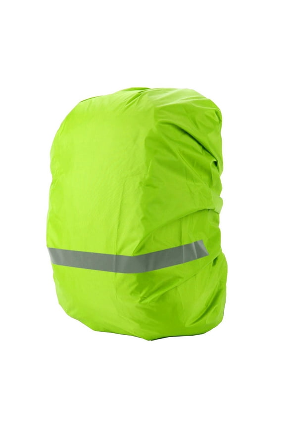 Hi-Visibility Backpack Rain Cover with Reflective Strip Waterproof Ultralight Backpack Cover, Storage Pouch, Anti- Cross Buckle Strap, for Hiking, Camping, Biking, Outdoor, Traveling