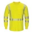 thumbnail image 1 of Hi-Visibility Lightweight Long Sleeve T-Shirt, Yellow & Green - 3XL, 1 of 1