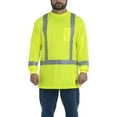 thumbnail image 1 of Hi-Visibility Performance Long Sleeve Tee Size 2XL Regular (Yellow), 1 of 2