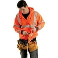 thumbnail image 1 of Hi-Visibility Sweatshirt Jackets Xl Occulux Hood Sweatshirt: Orange: 561-Lux-Swt3Hz-Oxl - xl occulux hood sweatshirt: orange, 1 of 2