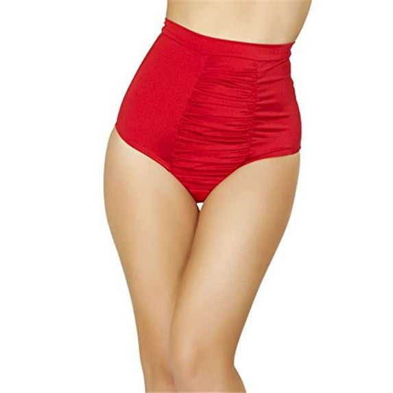 Hi Waisted Scrunch Short SH3122 s Red Xtra Large, Xtra Large