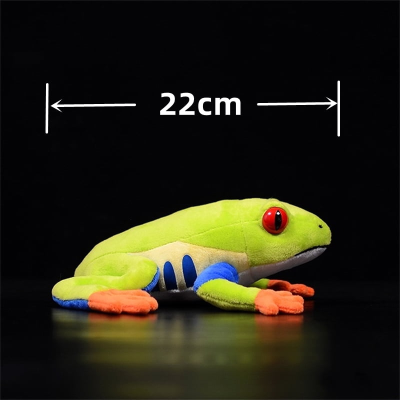 Hi Wei Poison Dart Frog Plush Toy High Fidelity Poison Arrow Frog Plushie Poison Frogs Peluche ...