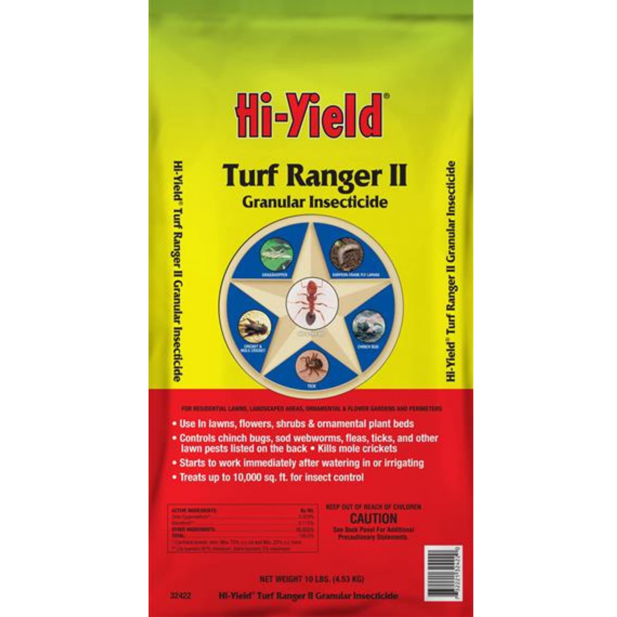 Hi-Yield  10 lbs Turf Ranger II Insect Killer for Lawns
