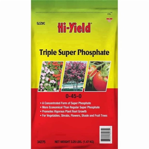 Hi-Yield 434275 3.25 lbs 0-45-0 Triple Super Phosphate - CA MP12