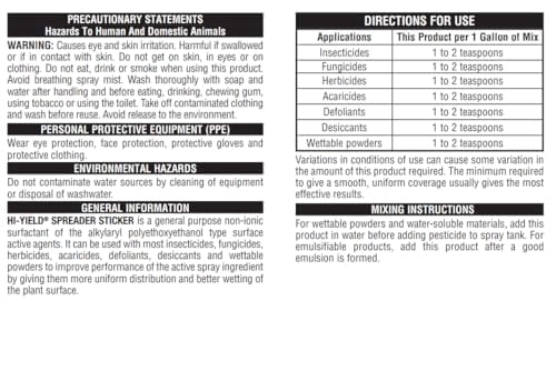 Hi-Yield 32005 Spreader Sticker, 8oz - Walmart.com