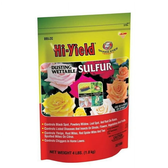 Hi-Yield (32188) Dusting Wettable Sulfur (4 lb.)
