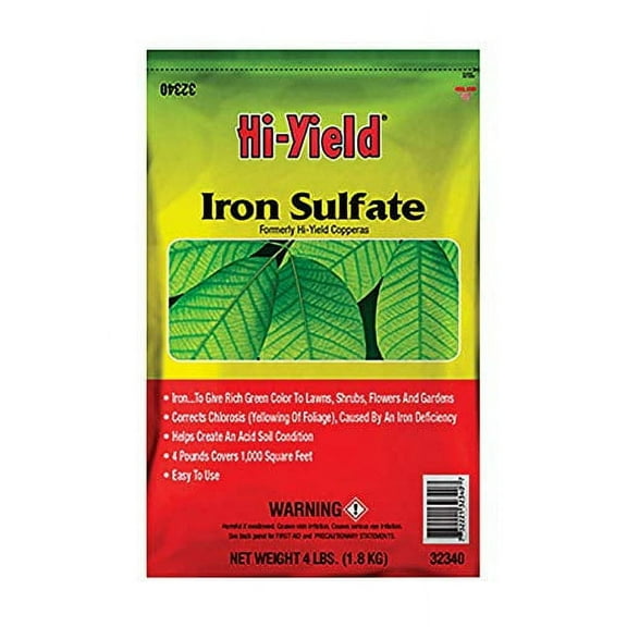 Hi-Yield (32340) Iron Sulfate (4 lbs.)