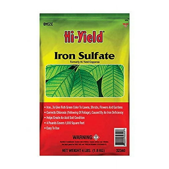 Hi-Yield (32340) Iron Sulfate (4 lbs.)