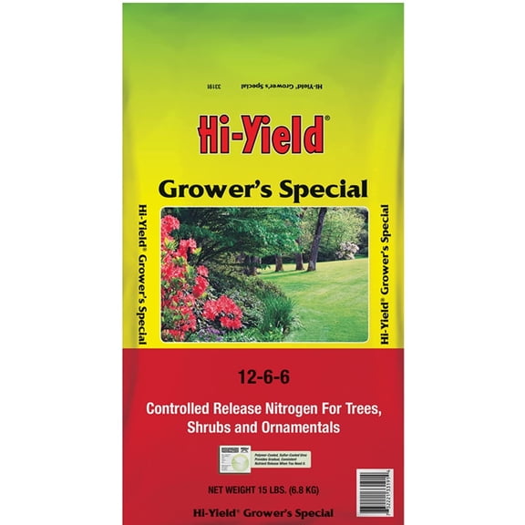 Hi-Yield (33191) Grower's Special Fertilizer 12-6-6 (15 lbs.)