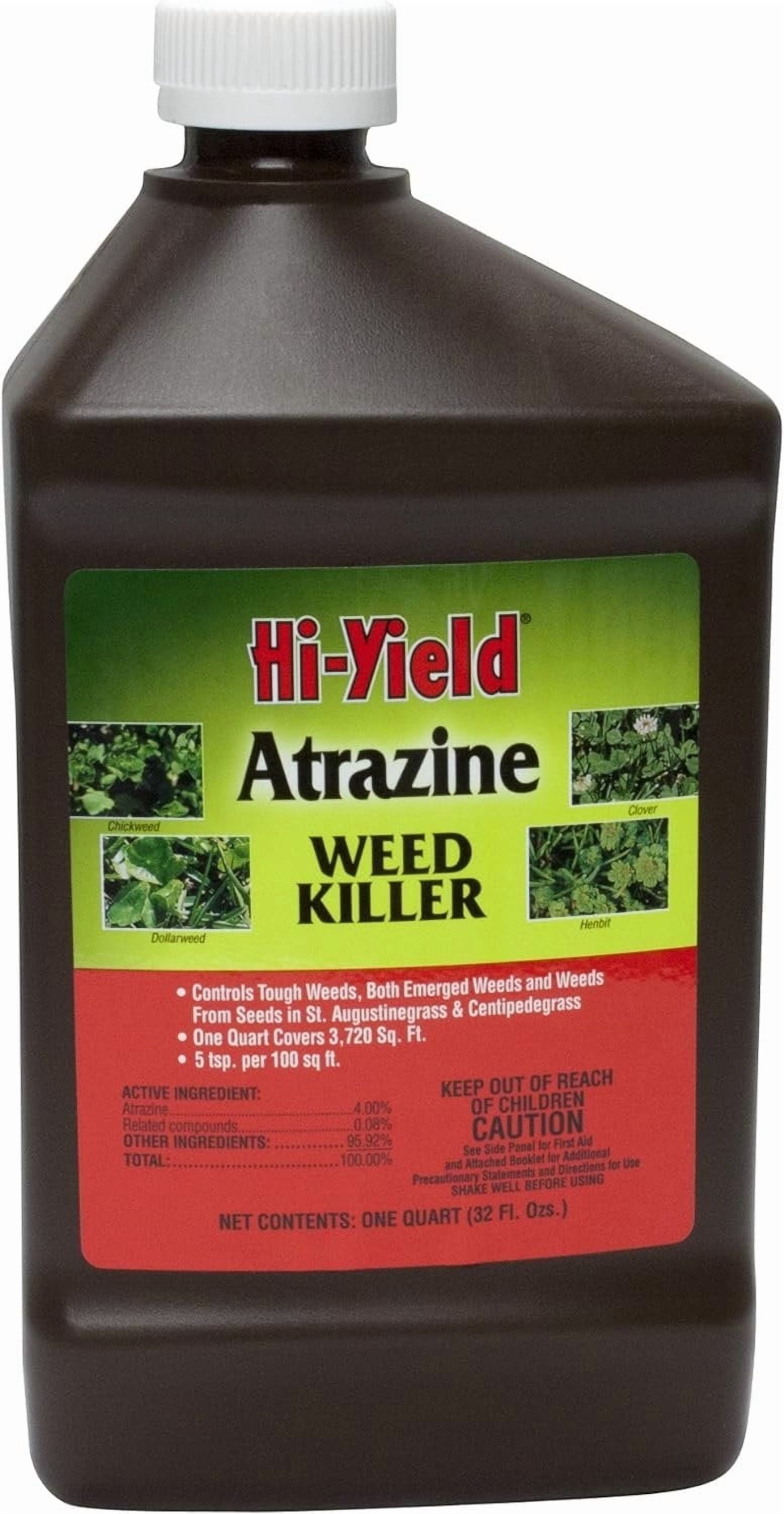 Hi-Yield Atrazine Weed Killer, Liquid Concentrate for St