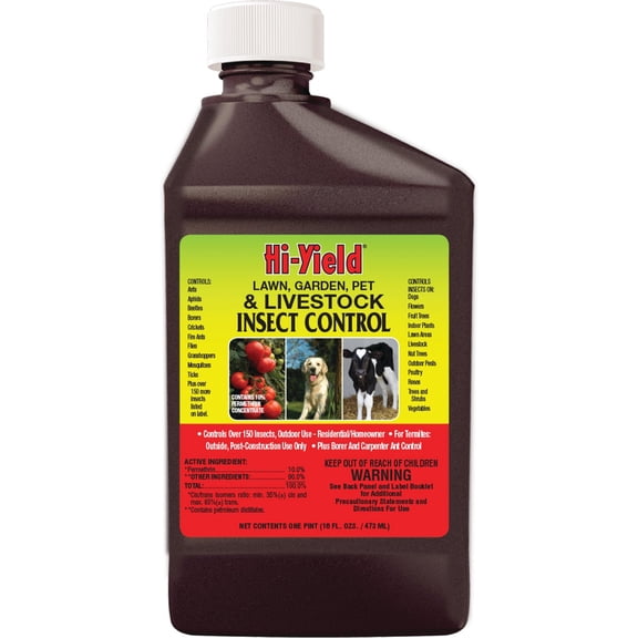 Hi-Yield 432005 16 oz Garden & Farm Insect Control Spray - Permethrin