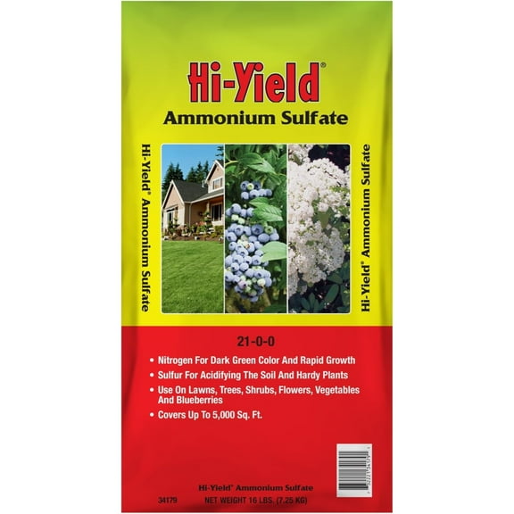VPG Hi-Yield Ammonium Sulfate 21-0-0 Fertilizer, 16lbs