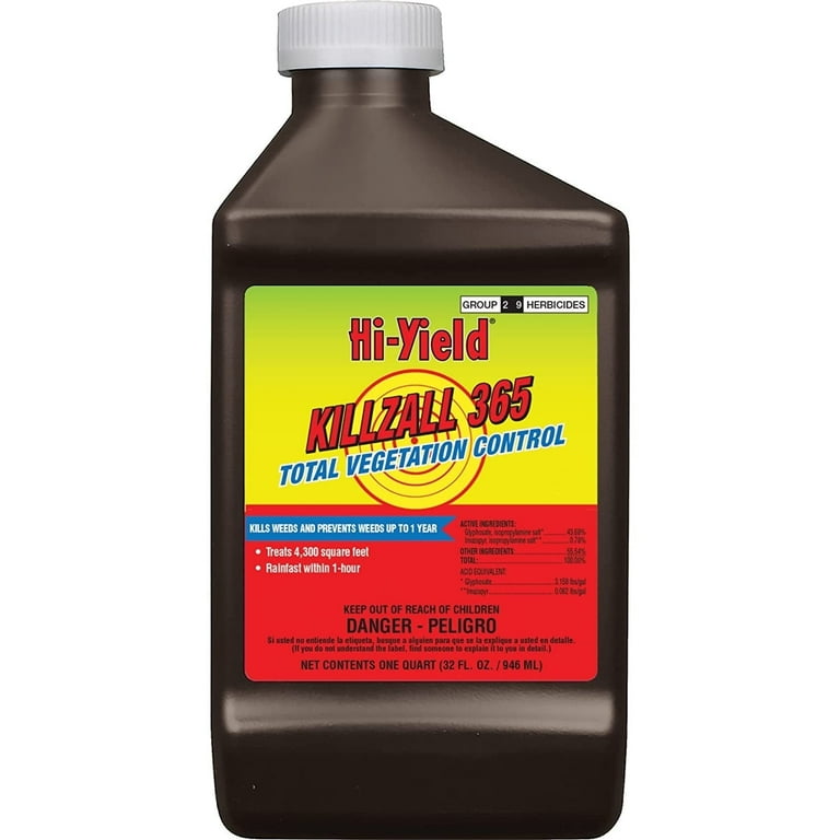 Hi-Yield, Killzall 365 Weed Killer, 32 oz, Vegetation Control