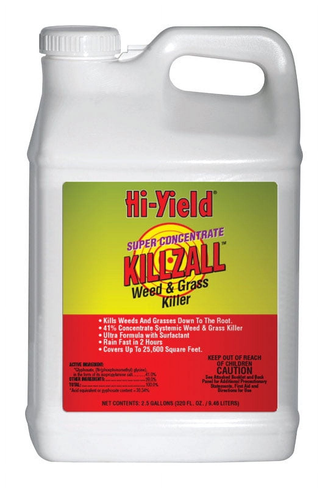 Hi-Yield Killzall 2.5 gal, Grass & Weed Killer Concentrate