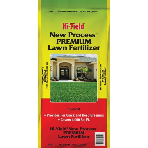 Hi-Yield New Process Premium Lawn Fertilizer - Pack of 6 Outdoor & Indoor Plant Use, Easy Application
