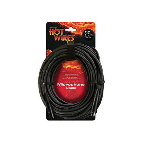Hi-Z Microphone Cable (25, XLR-QTR)