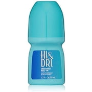 Hi and Dri Antiperspirant, Roll-On, Unscented, 1.7 Ounce Pack of 6