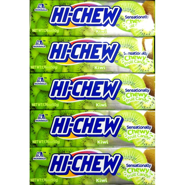 Hi-chew Kiwi with Chia Seeds Chewy Fruit Candies 1.76 oz