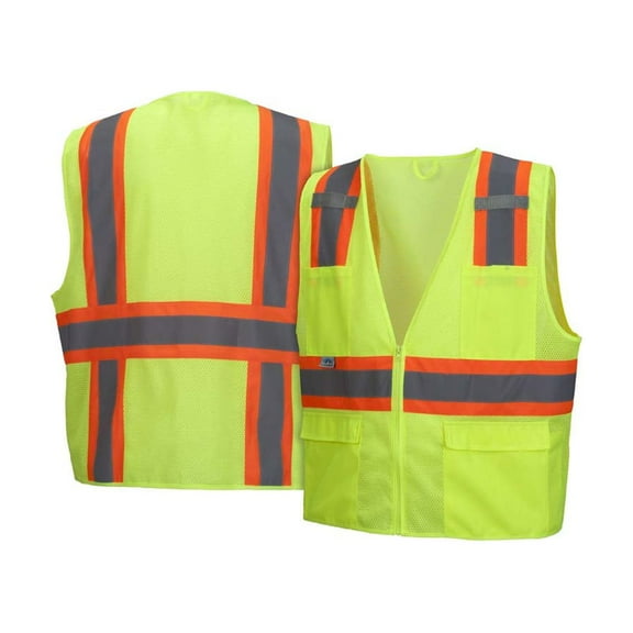 Hi-viz lime - All mesh - Size 4X Large