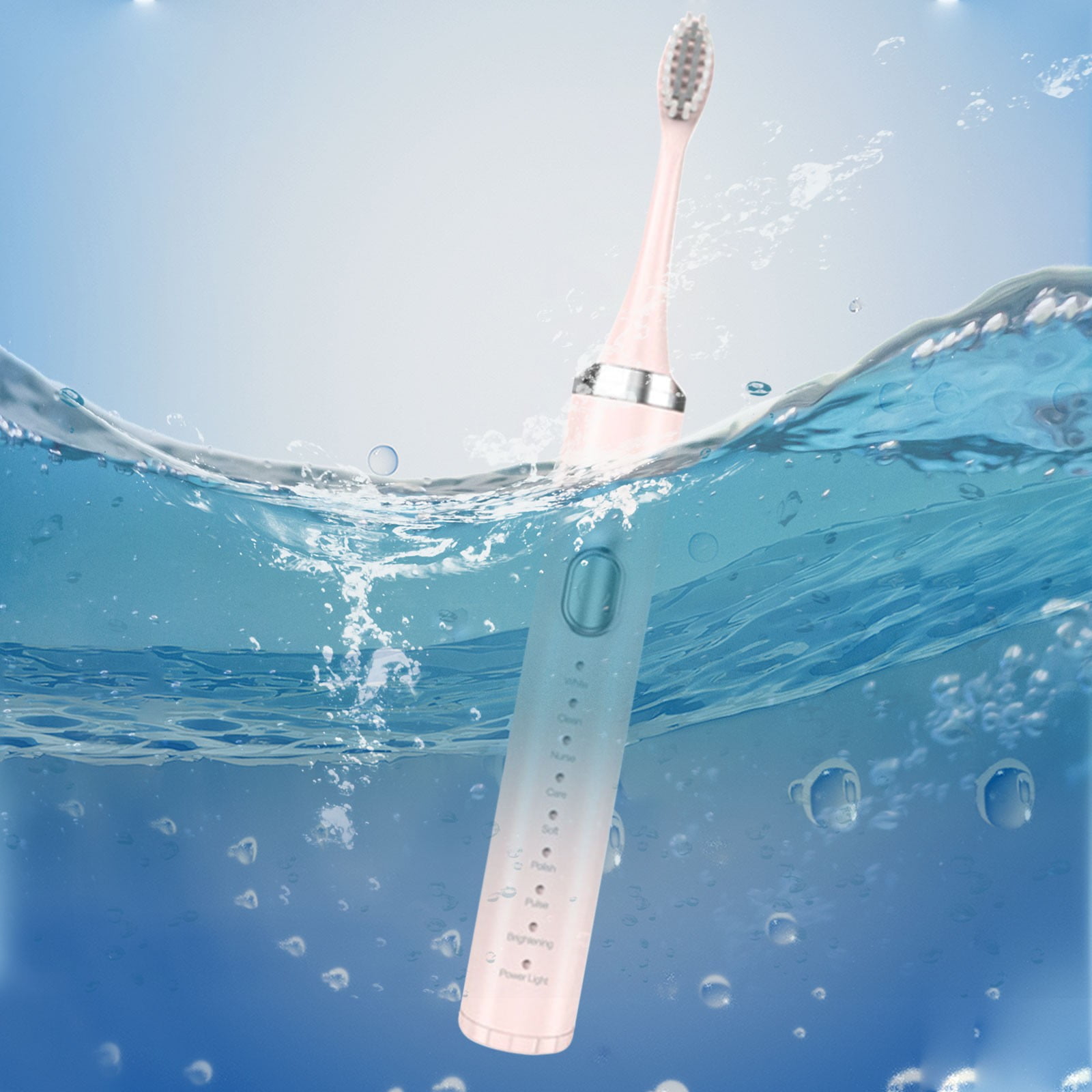 HiAZHWU Electric Toothbrush With 4 Brush Heads For Adults And Kids 1.5