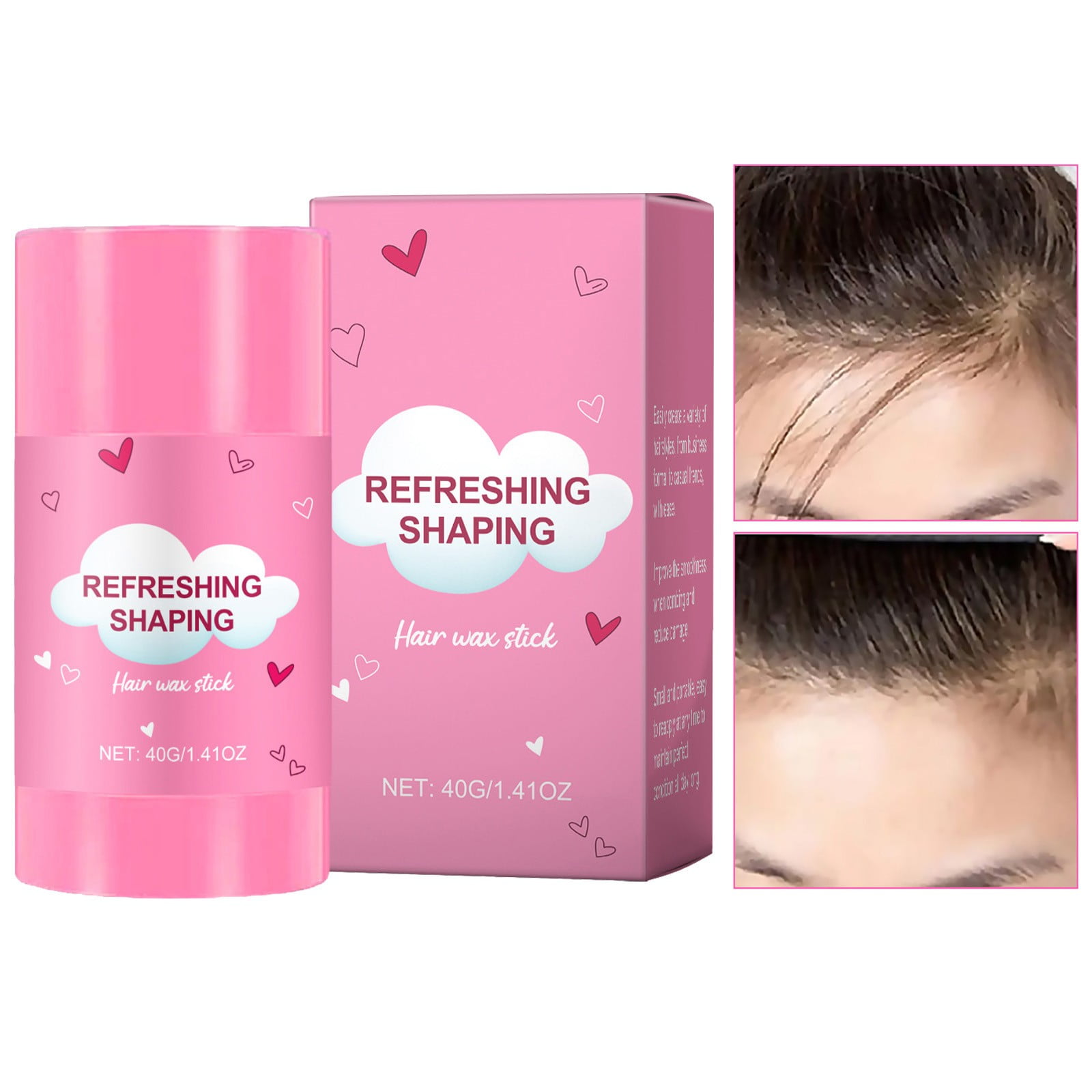 HiAZHWU Hair Wax Stick Is Refreshing And Non Sticky Smoothes Frizz