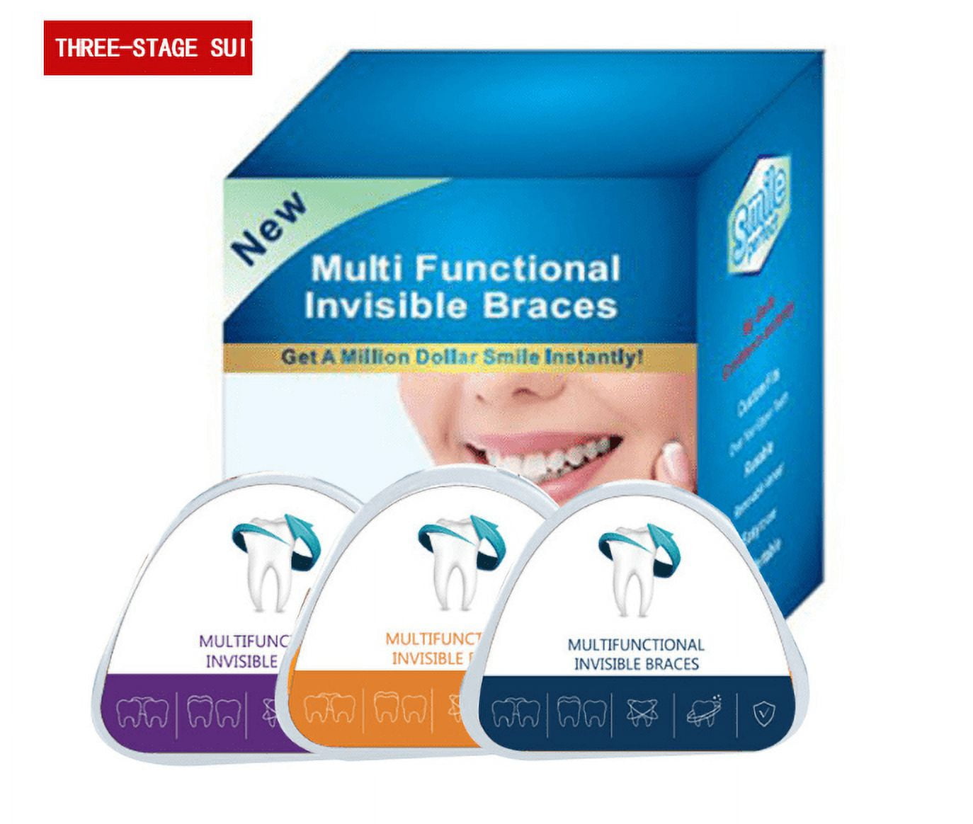 HiAZHWU Orthod Ontic Bracket Positioner Sports Braces 3 Piece Set