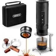 HiBREW H4C Ultra Portable Espresso Maker, 51mm Electric Coffee Machine, USB-C Rechargeable, Adjustable Temp & Extraction