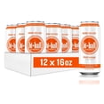 thumbnail image 1 of Hiball Clean Energy Drink, Zero Sugar Caffeinated Seltzer Water, Blood Orange, 16 Fl Oz, 12 Pack, 1 of 11
