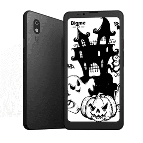 HiBreak Pro 6.13" Ebook Reader with Android 14 OS, 8GB RAM, 256GB Storage, 5G Dual SIM, GPS, Dual Cameras, Black