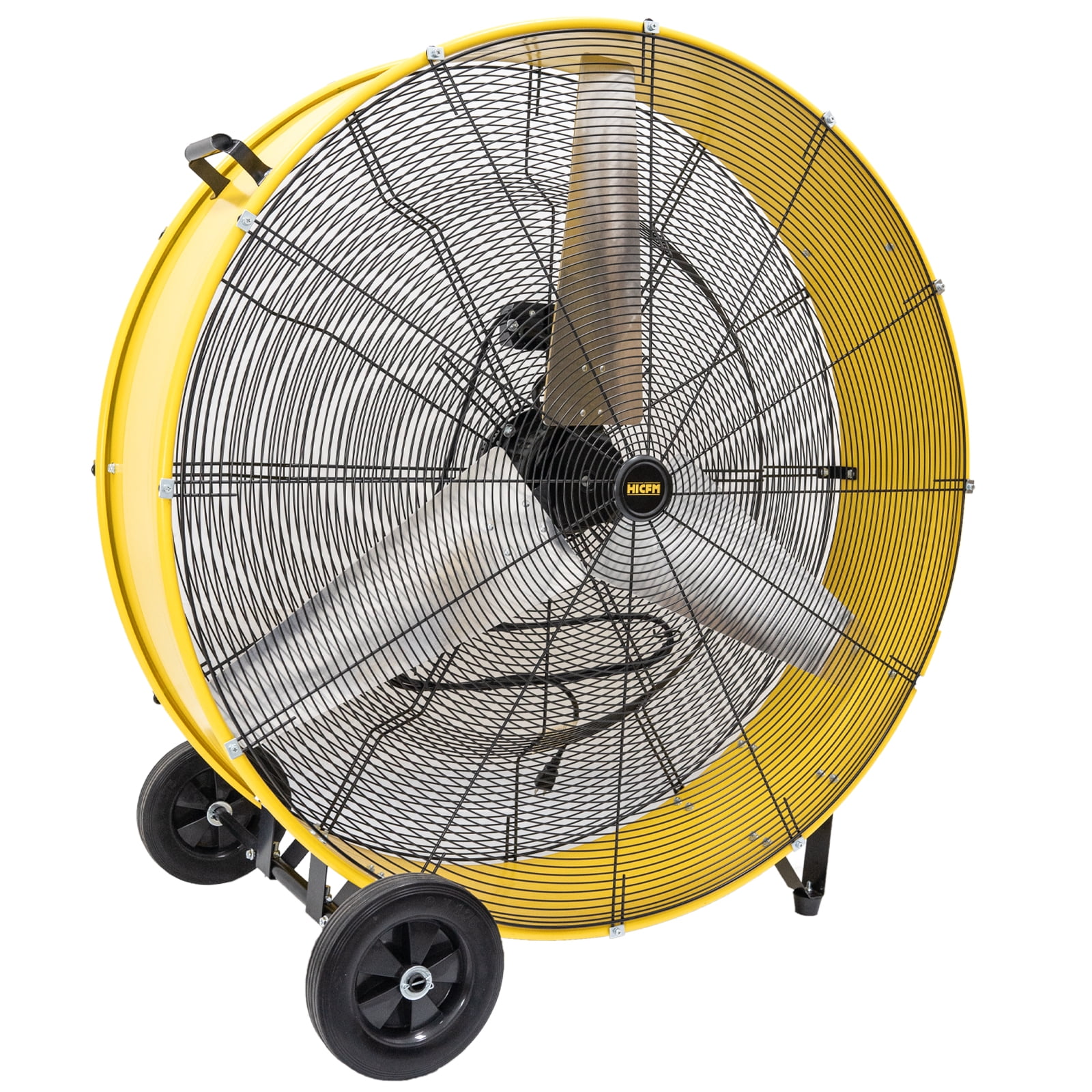 HiCFM 26800 CFM 42 inch Industrial Drum Fan, 4/5HP Powerful Motor